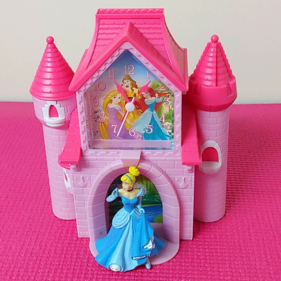 2/$55๐RARE๐Princess Cinderella Alarm Clock/Bank